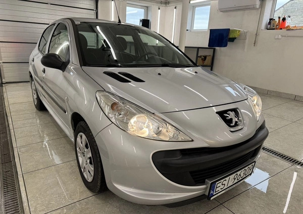 Peugeot 206 plus cena 11900 przebieg: 82500, rok produkcji 2009 z Sieradz małe 79